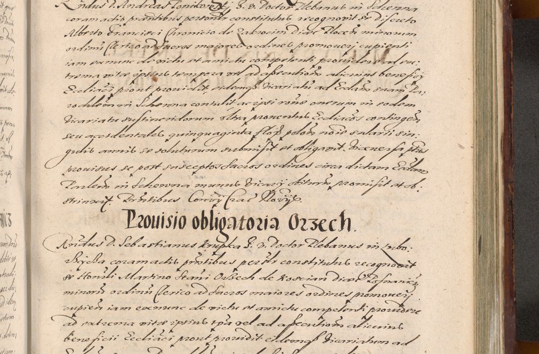 Zdjęcie nr 1069 dla obiektu archiwalnego: Acta actorum causarum sententiarum tam diffinitiuarum quam interloquutorisrum decretorum obligationum quietationum procuratorum constitutionum etc. etc. coram Reverendo Domino Paulo Dembski Dei et Apostolice Sedis Gratia Episcopalo Dicensis Suffraganeo Canonico Vicario in Spiritualibus et Officiali Generali Cracoviensis ad Annum Domini Millesimum Sexcentesimum Undecimum cuius indictio octava pontificatus Sanctissimi Domini Nostri Domini Pauli Divina Providentia Papae Vti foeliciter continuantur
