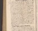 Zdjęcie nr 1058 dla obiektu archiwalnego: Acta actorum causarum sententiarum tam diffinitiuarum quam interloquutorisrum decretorum obligationum quietationum procuratorum constitutionum etc. etc. coram Reverendo Domino Paulo Dembski Dei et Apostolice Sedis Gratia Episcopalo Dicensis Suffraganeo Canonico Vicario in Spiritualibus et Officiali Generali Cracoviensis ad Annum Domini Millesimum Sexcentesimum Undecimum cuius indictio octava pontificatus Sanctissimi Domini Nostri Domini Pauli Divina Providentia Papae Vti foeliciter continuantur