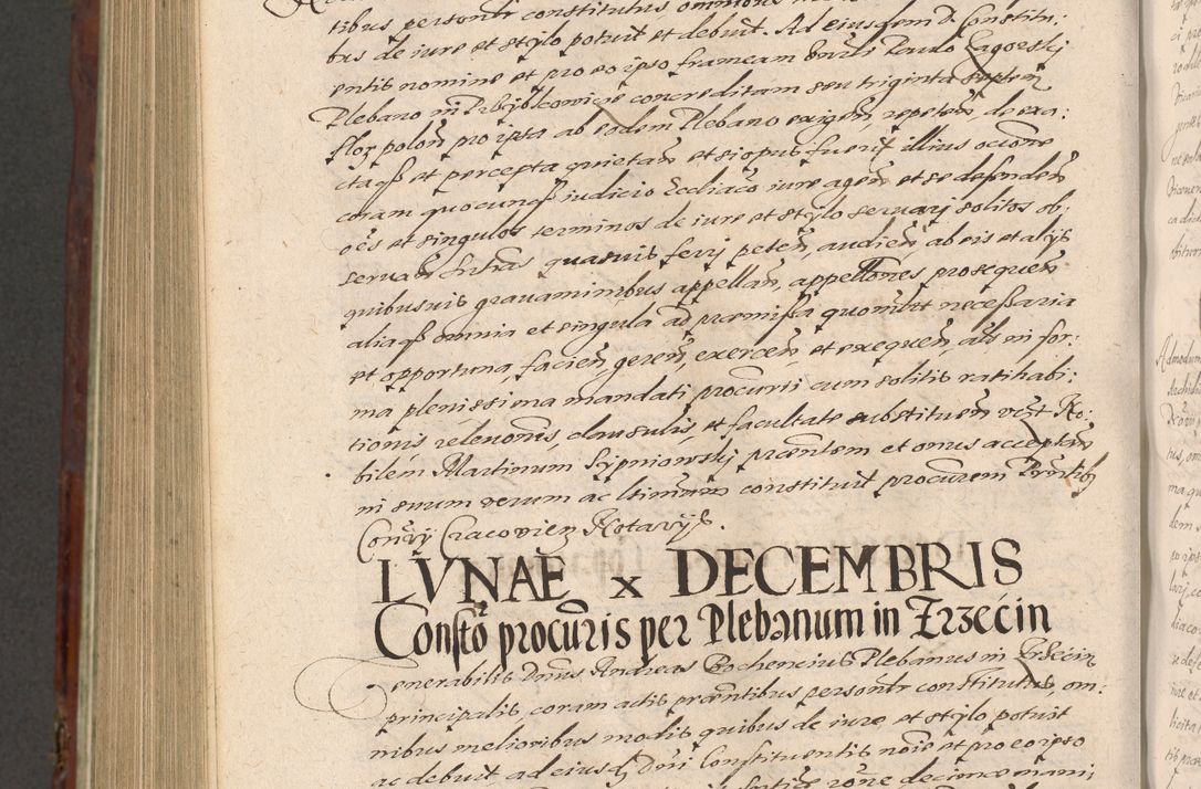 Zdjęcie nr 1056 dla obiektu archiwalnego: Acta actorum causarum sententiarum tam diffinitiuarum quam interloquutorisrum decretorum obligationum quietationum procuratorum constitutionum etc. etc. coram Reverendo Domino Paulo Dembski Dei et Apostolice Sedis Gratia Episcopalo Dicensis Suffraganeo Canonico Vicario in Spiritualibus et Officiali Generali Cracoviensis ad Annum Domini Millesimum Sexcentesimum Undecimum cuius indictio octava pontificatus Sanctissimi Domini Nostri Domini Pauli Divina Providentia Papae Vti foeliciter continuantur