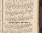 Zdjęcie nr 1055 dla obiektu archiwalnego: Acta actorum causarum sententiarum tam diffinitiuarum quam interloquutorisrum decretorum obligationum quietationum procuratorum constitutionum etc. etc. coram Reverendo Domino Paulo Dembski Dei et Apostolice Sedis Gratia Episcopalo Dicensis Suffraganeo Canonico Vicario in Spiritualibus et Officiali Generali Cracoviensis ad Annum Domini Millesimum Sexcentesimum Undecimum cuius indictio octava pontificatus Sanctissimi Domini Nostri Domini Pauli Divina Providentia Papae Vti foeliciter continuantur