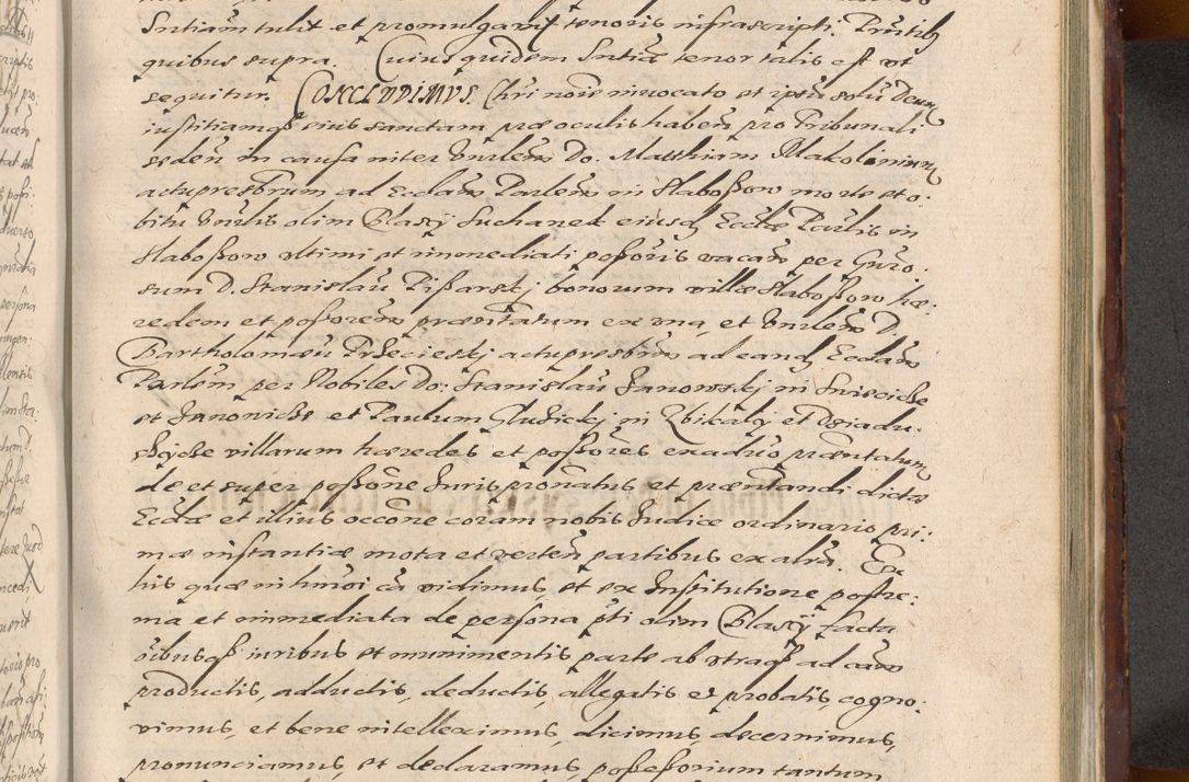 Zdjęcie nr 1053 dla obiektu archiwalnego: Acta actorum causarum sententiarum tam diffinitiuarum quam interloquutorisrum decretorum obligationum quietationum procuratorum constitutionum etc. etc. coram Reverendo Domino Paulo Dembski Dei et Apostolice Sedis Gratia Episcopalo Dicensis Suffraganeo Canonico Vicario in Spiritualibus et Officiali Generali Cracoviensis ad Annum Domini Millesimum Sexcentesimum Undecimum cuius indictio octava pontificatus Sanctissimi Domini Nostri Domini Pauli Divina Providentia Papae Vti foeliciter continuantur