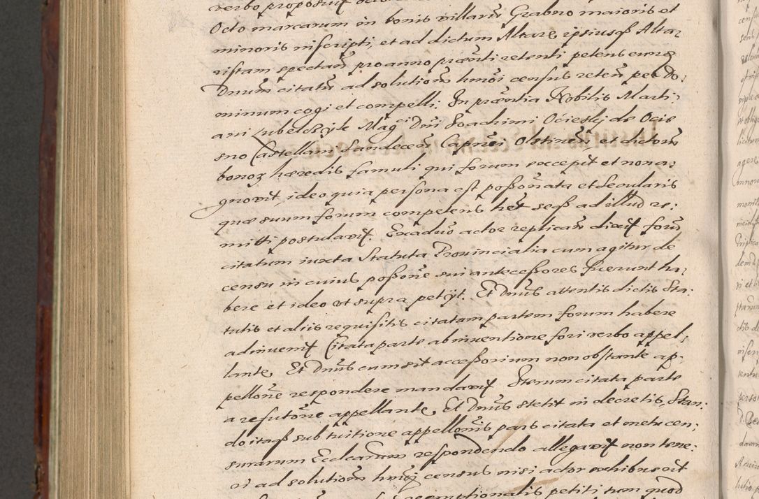 Zdjęcie nr 1042 dla obiektu archiwalnego: Acta actorum causarum sententiarum tam diffinitiuarum quam interloquutorisrum decretorum obligationum quietationum procuratorum constitutionum etc. etc. coram Reverendo Domino Paulo Dembski Dei et Apostolice Sedis Gratia Episcopalo Dicensis Suffraganeo Canonico Vicario in Spiritualibus et Officiali Generali Cracoviensis ad Annum Domini Millesimum Sexcentesimum Undecimum cuius indictio octava pontificatus Sanctissimi Domini Nostri Domini Pauli Divina Providentia Papae Vti foeliciter continuantur