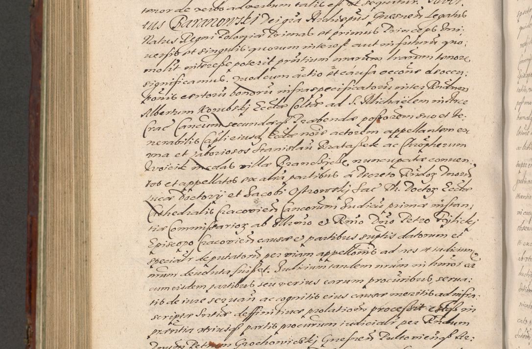 Zdjęcie nr 1024 dla obiektu archiwalnego: Acta actorum causarum sententiarum tam diffinitiuarum quam interloquutorisrum decretorum obligationum quietationum procuratorum constitutionum etc. etc. coram Reverendo Domino Paulo Dembski Dei et Apostolice Sedis Gratia Episcopalo Dicensis Suffraganeo Canonico Vicario in Spiritualibus et Officiali Generali Cracoviensis ad Annum Domini Millesimum Sexcentesimum Undecimum cuius indictio octava pontificatus Sanctissimi Domini Nostri Domini Pauli Divina Providentia Papae Vti foeliciter continuantur