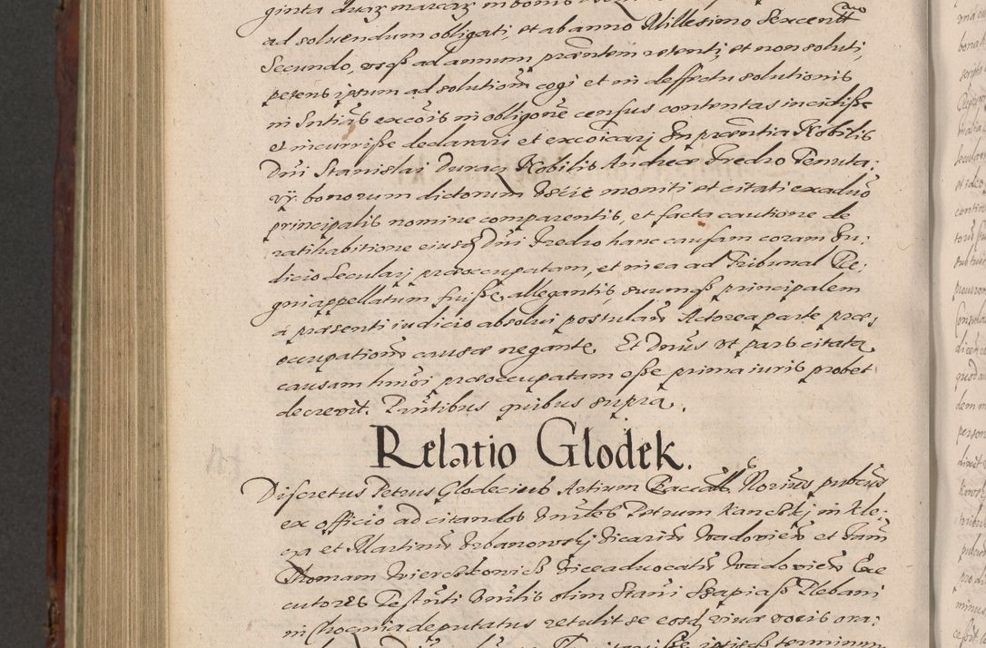 Zdjęcie nr 1022 dla obiektu archiwalnego: Acta actorum causarum sententiarum tam diffinitiuarum quam interloquutorisrum decretorum obligationum quietationum procuratorum constitutionum etc. etc. coram Reverendo Domino Paulo Dembski Dei et Apostolice Sedis Gratia Episcopalo Dicensis Suffraganeo Canonico Vicario in Spiritualibus et Officiali Generali Cracoviensis ad Annum Domini Millesimum Sexcentesimum Undecimum cuius indictio octava pontificatus Sanctissimi Domini Nostri Domini Pauli Divina Providentia Papae Vti foeliciter continuantur
