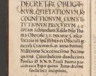 Zdjęcie nr 8 dla obiektu archiwalnego: Illustrissimo et Reverendissimo in Christo Patre Domino Domino Petro Tylicki Dei et Apostolice Sedis Gratia Episcopo Cracoviensis Duce Severiensis Acta actorum causarum sententiarum tam interloquutoriarum quam definitivarum decretorum obligationum, quietationum, recognitionum, constitutionum procuratorum etc. etc. coram Admodum Reverendo Domino Thoma Oborski I. V. Doctore Canonico Vicario in Spiritualibus et Officiali generali Cracoviensis in anno Domini Millesimo Sexcentessimo Decimoquarto Cuius Indictio duodecima Pontificus SS. D. N. D. Pauli Divina providentia Papae quinti Anno decimo foeliciter incipiunt