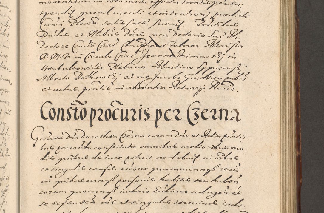 Zdjęcie nr 401 dla obiektu archiwalnego: Illustrissimo et Reverendissimo in Christo Patre Domino Domino Petro Tylicki Dei et Apostolice Sedis Gratia Episcopo Cracoviensis Duce Severiensis Acta actorum causarum sententiarum tam interloquutoriarum quam definitivarum decretorum obligationum, quietationum, recognitionum, constitutionum procuratorum etc. etc. coram Admodum Reverendo Domino Thoma Oborski I. V. Doctore Canonico Vicario in Spiritualibus et Officiali generali Cracoviensis in anno Domini Millesimo Sexcentessimo Decimoquarto Cuius Indictio duodecima Pontificus SS. D. N. D. Pauli Divina providentia Papae quinti Anno decimo foeliciter incipiunt