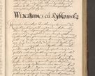Zdjęcie nr 381 dla obiektu archiwalnego: Illustrissimo et Reverendissimo in Christo Patre Domino Domino Petro Tylicki Dei et Apostolice Sedis Gratia Episcopo Cracoviensis Duce Severiensis Acta actorum causarum sententiarum tam interloquutoriarum quam definitivarum decretorum obligationum, quietationum, recognitionum, constitutionum procuratorum etc. etc. coram Admodum Reverendo Domino Thoma Oborski I. V. Doctore Canonico Vicario in Spiritualibus et Officiali generali Cracoviensis in anno Domini Millesimo Sexcentessimo Decimoquarto Cuius Indictio duodecima Pontificus SS. D. N. D. Pauli Divina providentia Papae quinti Anno decimo foeliciter incipiunt