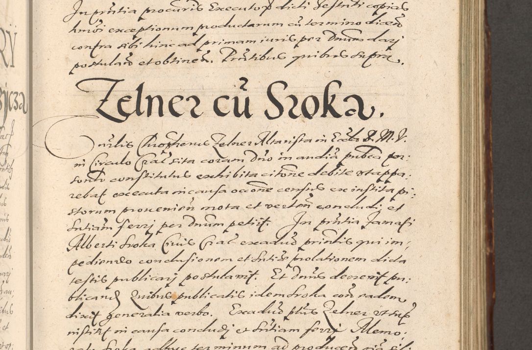 Zdjęcie nr 375 dla obiektu archiwalnego: Illustrissimo et Reverendissimo in Christo Patre Domino Domino Petro Tylicki Dei et Apostolice Sedis Gratia Episcopo Cracoviensis Duce Severiensis Acta actorum causarum sententiarum tam interloquutoriarum quam definitivarum decretorum obligationum, quietationum, recognitionum, constitutionum procuratorum etc. etc. coram Admodum Reverendo Domino Thoma Oborski I. V. Doctore Canonico Vicario in Spiritualibus et Officiali generali Cracoviensis in anno Domini Millesimo Sexcentessimo Decimoquarto Cuius Indictio duodecima Pontificus SS. D. N. D. Pauli Divina providentia Papae quinti Anno decimo foeliciter incipiunt