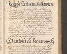 Zdjęcie nr 371 dla obiektu archiwalnego: Illustrissimo et Reverendissimo in Christo Patre Domino Domino Petro Tylicki Dei et Apostolice Sedis Gratia Episcopo Cracoviensis Duce Severiensis Acta actorum causarum sententiarum tam interloquutoriarum quam definitivarum decretorum obligationum, quietationum, recognitionum, constitutionum procuratorum etc. etc. coram Admodum Reverendo Domino Thoma Oborski I. V. Doctore Canonico Vicario in Spiritualibus et Officiali generali Cracoviensis in anno Domini Millesimo Sexcentessimo Decimoquarto Cuius Indictio duodecima Pontificus SS. D. N. D. Pauli Divina providentia Papae quinti Anno decimo foeliciter incipiunt