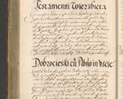 Zdjęcie nr 362 dla obiektu archiwalnego: Illustrissimo et Reverendissimo in Christo Patre Domino Domino Petro Tylicki Dei et Apostolice Sedis Gratia Episcopo Cracoviensis Duce Severiensis Acta actorum causarum sententiarum tam interloquutoriarum quam definitivarum decretorum obligationum, quietationum, recognitionum, constitutionum procuratorum etc. etc. coram Admodum Reverendo Domino Thoma Oborski I. V. Doctore Canonico Vicario in Spiritualibus et Officiali generali Cracoviensis in anno Domini Millesimo Sexcentessimo Decimoquarto Cuius Indictio duodecima Pontificus SS. D. N. D. Pauli Divina providentia Papae quinti Anno decimo foeliciter incipiunt