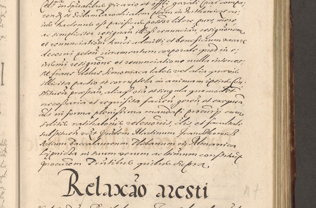 Zdjęcie nr 361 dla obiektu archiwalnego: Illustrissimo et Reverendissimo in Christo Patre Domino Domino Petro Tylicki Dei et Apostolice Sedis Gratia Episcopo Cracoviensis Duce Severiensis Acta actorum causarum sententiarum tam interloquutoriarum quam definitivarum decretorum obligationum, quietationum, recognitionum, constitutionum procuratorum etc. etc. coram Admodum Reverendo Domino Thoma Oborski I. V. Doctore Canonico Vicario in Spiritualibus et Officiali generali Cracoviensis in anno Domini Millesimo Sexcentessimo Decimoquarto Cuius Indictio duodecima Pontificus SS. D. N. D. Pauli Divina providentia Papae quinti Anno decimo foeliciter incipiunt