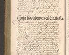 Zdjęcie nr 358 dla obiektu archiwalnego: Illustrissimo et Reverendissimo in Christo Patre Domino Domino Petro Tylicki Dei et Apostolice Sedis Gratia Episcopo Cracoviensis Duce Severiensis Acta actorum causarum sententiarum tam interloquutoriarum quam definitivarum decretorum obligationum, quietationum, recognitionum, constitutionum procuratorum etc. etc. coram Admodum Reverendo Domino Thoma Oborski I. V. Doctore Canonico Vicario in Spiritualibus et Officiali generali Cracoviensis in anno Domini Millesimo Sexcentessimo Decimoquarto Cuius Indictio duodecima Pontificus SS. D. N. D. Pauli Divina providentia Papae quinti Anno decimo foeliciter incipiunt
