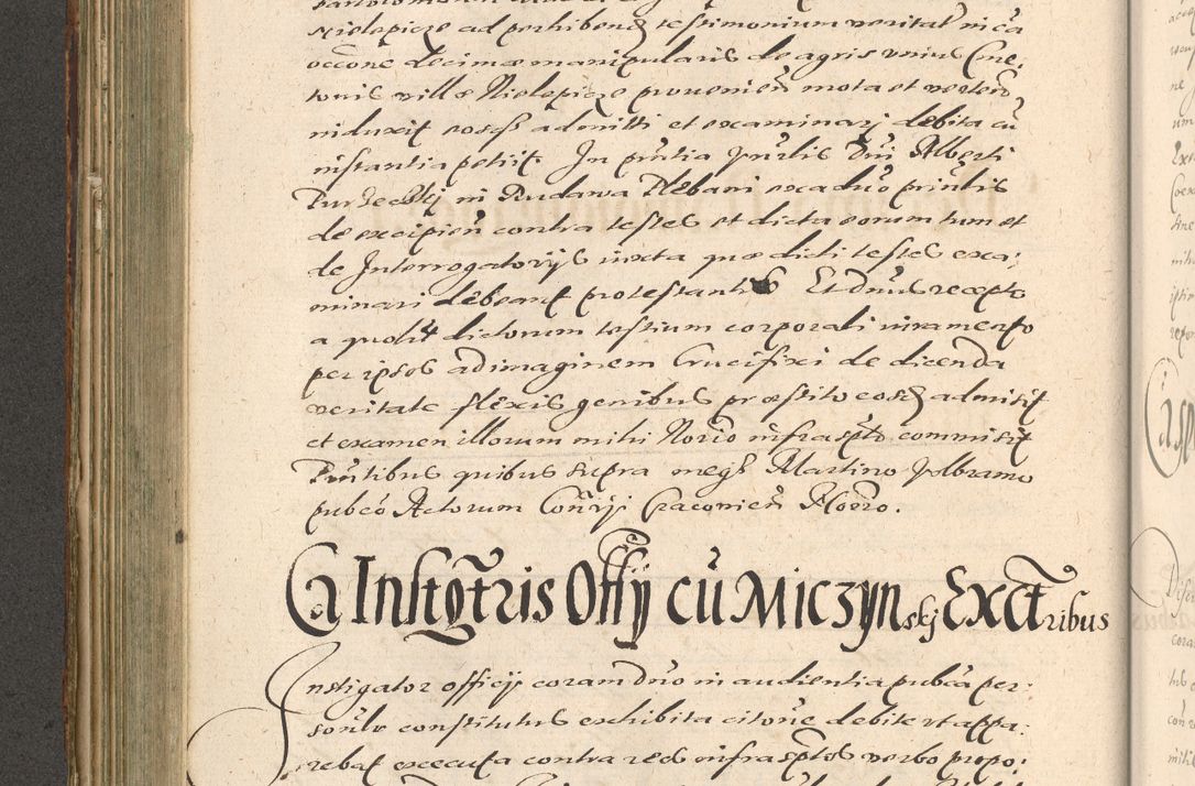 Zdjęcie nr 352 dla obiektu archiwalnego: Illustrissimo et Reverendissimo in Christo Patre Domino Domino Petro Tylicki Dei et Apostolice Sedis Gratia Episcopo Cracoviensis Duce Severiensis Acta actorum causarum sententiarum tam interloquutoriarum quam definitivarum decretorum obligationum, quietationum, recognitionum, constitutionum procuratorum etc. etc. coram Admodum Reverendo Domino Thoma Oborski I. V. Doctore Canonico Vicario in Spiritualibus et Officiali generali Cracoviensis in anno Domini Millesimo Sexcentessimo Decimoquarto Cuius Indictio duodecima Pontificus SS. D. N. D. Pauli Divina providentia Papae quinti Anno decimo foeliciter incipiunt