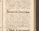 Zdjęcie nr 347 dla obiektu archiwalnego: Illustrissimo et Reverendissimo in Christo Patre Domino Domino Petro Tylicki Dei et Apostolice Sedis Gratia Episcopo Cracoviensis Duce Severiensis Acta actorum causarum sententiarum tam interloquutoriarum quam definitivarum decretorum obligationum, quietationum, recognitionum, constitutionum procuratorum etc. etc. coram Admodum Reverendo Domino Thoma Oborski I. V. Doctore Canonico Vicario in Spiritualibus et Officiali generali Cracoviensis in anno Domini Millesimo Sexcentessimo Decimoquarto Cuius Indictio duodecima Pontificus SS. D. N. D. Pauli Divina providentia Papae quinti Anno decimo foeliciter incipiunt