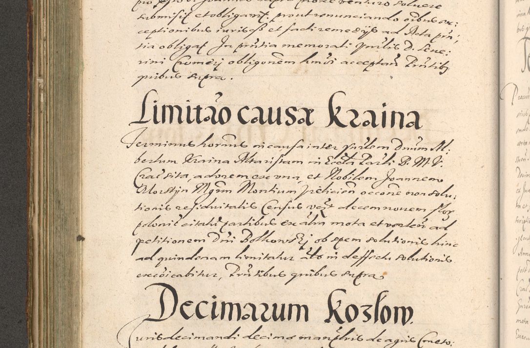 Zdjęcie nr 348 dla obiektu archiwalnego: Illustrissimo et Reverendissimo in Christo Patre Domino Domino Petro Tylicki Dei et Apostolice Sedis Gratia Episcopo Cracoviensis Duce Severiensis Acta actorum causarum sententiarum tam interloquutoriarum quam definitivarum decretorum obligationum, quietationum, recognitionum, constitutionum procuratorum etc. etc. coram Admodum Reverendo Domino Thoma Oborski I. V. Doctore Canonico Vicario in Spiritualibus et Officiali generali Cracoviensis in anno Domini Millesimo Sexcentessimo Decimoquarto Cuius Indictio duodecima Pontificus SS. D. N. D. Pauli Divina providentia Papae quinti Anno decimo foeliciter incipiunt
