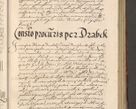 Zdjęcie nr 339 dla obiektu archiwalnego: Illustrissimo et Reverendissimo in Christo Patre Domino Domino Petro Tylicki Dei et Apostolice Sedis Gratia Episcopo Cracoviensis Duce Severiensis Acta actorum causarum sententiarum tam interloquutoriarum quam definitivarum decretorum obligationum, quietationum, recognitionum, constitutionum procuratorum etc. etc. coram Admodum Reverendo Domino Thoma Oborski I. V. Doctore Canonico Vicario in Spiritualibus et Officiali generali Cracoviensis in anno Domini Millesimo Sexcentessimo Decimoquarto Cuius Indictio duodecima Pontificus SS. D. N. D. Pauli Divina providentia Papae quinti Anno decimo foeliciter incipiunt