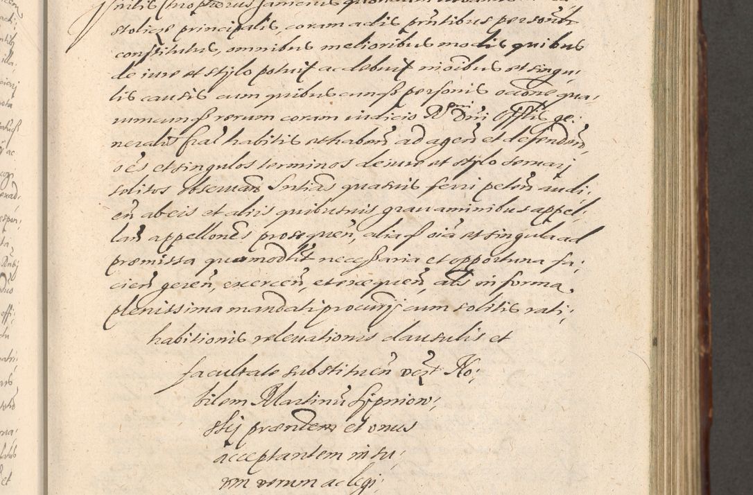 Zdjęcie nr 329 dla obiektu archiwalnego: Illustrissimo et Reverendissimo in Christo Patre Domino Domino Petro Tylicki Dei et Apostolice Sedis Gratia Episcopo Cracoviensis Duce Severiensis Acta actorum causarum sententiarum tam interloquutoriarum quam definitivarum decretorum obligationum, quietationum, recognitionum, constitutionum procuratorum etc. etc. coram Admodum Reverendo Domino Thoma Oborski I. V. Doctore Canonico Vicario in Spiritualibus et Officiali generali Cracoviensis in anno Domini Millesimo Sexcentessimo Decimoquarto Cuius Indictio duodecima Pontificus SS. D. N. D. Pauli Divina providentia Papae quinti Anno decimo foeliciter incipiunt