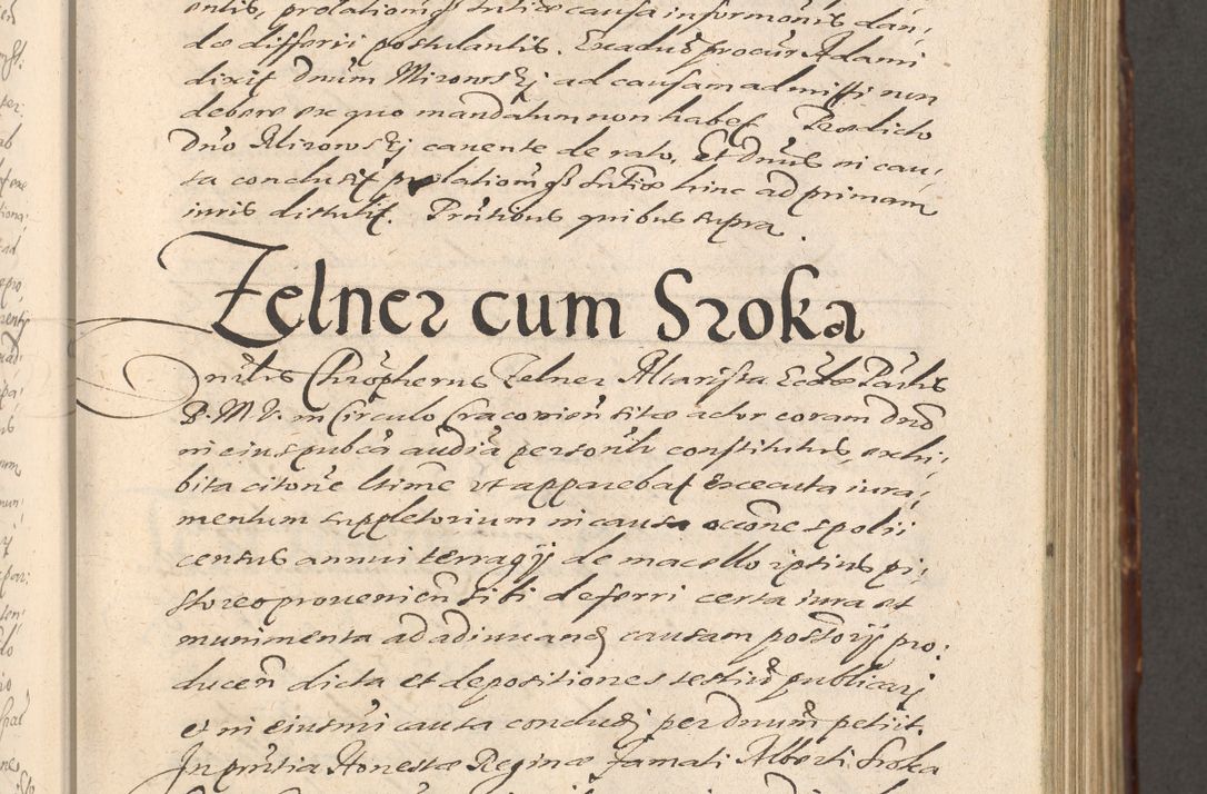 Zdjęcie nr 331 dla obiektu archiwalnego: Illustrissimo et Reverendissimo in Christo Patre Domino Domino Petro Tylicki Dei et Apostolice Sedis Gratia Episcopo Cracoviensis Duce Severiensis Acta actorum causarum sententiarum tam interloquutoriarum quam definitivarum decretorum obligationum, quietationum, recognitionum, constitutionum procuratorum etc. etc. coram Admodum Reverendo Domino Thoma Oborski I. V. Doctore Canonico Vicario in Spiritualibus et Officiali generali Cracoviensis in anno Domini Millesimo Sexcentessimo Decimoquarto Cuius Indictio duodecima Pontificus SS. D. N. D. Pauli Divina providentia Papae quinti Anno decimo foeliciter incipiunt