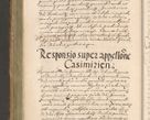Zdjęcie nr 324 dla obiektu archiwalnego: Illustrissimo et Reverendissimo in Christo Patre Domino Domino Petro Tylicki Dei et Apostolice Sedis Gratia Episcopo Cracoviensis Duce Severiensis Acta actorum causarum sententiarum tam interloquutoriarum quam definitivarum decretorum obligationum, quietationum, recognitionum, constitutionum procuratorum etc. etc. coram Admodum Reverendo Domino Thoma Oborski I. V. Doctore Canonico Vicario in Spiritualibus et Officiali generali Cracoviensis in anno Domini Millesimo Sexcentessimo Decimoquarto Cuius Indictio duodecima Pontificus SS. D. N. D. Pauli Divina providentia Papae quinti Anno decimo foeliciter incipiunt