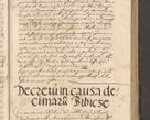 Zdjęcie nr 307 dla obiektu archiwalnego: Illustrissimo et Reverendissimo in Christo Patre Domino Domino Petro Tylicki Dei et Apostolice Sedis Gratia Episcopo Cracoviensis Duce Severiensis Acta actorum causarum sententiarum tam interloquutoriarum quam definitivarum decretorum obligationum, quietationum, recognitionum, constitutionum procuratorum etc. etc. coram Admodum Reverendo Domino Thoma Oborski I. V. Doctore Canonico Vicario in Spiritualibus et Officiali generali Cracoviensis in anno Domini Millesimo Sexcentessimo Decimoquarto Cuius Indictio duodecima Pontificus SS. D. N. D. Pauli Divina providentia Papae quinti Anno decimo foeliciter incipiunt