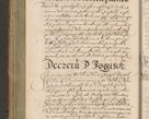 Zdjęcie nr 304 dla obiektu archiwalnego: Illustrissimo et Reverendissimo in Christo Patre Domino Domino Petro Tylicki Dei et Apostolice Sedis Gratia Episcopo Cracoviensis Duce Severiensis Acta actorum causarum sententiarum tam interloquutoriarum quam definitivarum decretorum obligationum, quietationum, recognitionum, constitutionum procuratorum etc. etc. coram Admodum Reverendo Domino Thoma Oborski I. V. Doctore Canonico Vicario in Spiritualibus et Officiali generali Cracoviensis in anno Domini Millesimo Sexcentessimo Decimoquarto Cuius Indictio duodecima Pontificus SS. D. N. D. Pauli Divina providentia Papae quinti Anno decimo foeliciter incipiunt