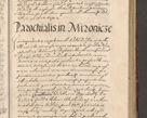 Zdjęcie nr 301 dla obiektu archiwalnego: Illustrissimo et Reverendissimo in Christo Patre Domino Domino Petro Tylicki Dei et Apostolice Sedis Gratia Episcopo Cracoviensis Duce Severiensis Acta actorum causarum sententiarum tam interloquutoriarum quam definitivarum decretorum obligationum, quietationum, recognitionum, constitutionum procuratorum etc. etc. coram Admodum Reverendo Domino Thoma Oborski I. V. Doctore Canonico Vicario in Spiritualibus et Officiali generali Cracoviensis in anno Domini Millesimo Sexcentessimo Decimoquarto Cuius Indictio duodecima Pontificus SS. D. N. D. Pauli Divina providentia Papae quinti Anno decimo foeliciter incipiunt