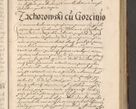 Zdjęcie nr 293 dla obiektu archiwalnego: Illustrissimo et Reverendissimo in Christo Patre Domino Domino Petro Tylicki Dei et Apostolice Sedis Gratia Episcopo Cracoviensis Duce Severiensis Acta actorum causarum sententiarum tam interloquutoriarum quam definitivarum decretorum obligationum, quietationum, recognitionum, constitutionum procuratorum etc. etc. coram Admodum Reverendo Domino Thoma Oborski I. V. Doctore Canonico Vicario in Spiritualibus et Officiali generali Cracoviensis in anno Domini Millesimo Sexcentessimo Decimoquarto Cuius Indictio duodecima Pontificus SS. D. N. D. Pauli Divina providentia Papae quinti Anno decimo foeliciter incipiunt