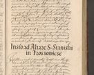 Zdjęcie nr 289 dla obiektu archiwalnego: Illustrissimo et Reverendissimo in Christo Patre Domino Domino Petro Tylicki Dei et Apostolice Sedis Gratia Episcopo Cracoviensis Duce Severiensis Acta actorum causarum sententiarum tam interloquutoriarum quam definitivarum decretorum obligationum, quietationum, recognitionum, constitutionum procuratorum etc. etc. coram Admodum Reverendo Domino Thoma Oborski I. V. Doctore Canonico Vicario in Spiritualibus et Officiali generali Cracoviensis in anno Domini Millesimo Sexcentessimo Decimoquarto Cuius Indictio duodecima Pontificus SS. D. N. D. Pauli Divina providentia Papae quinti Anno decimo foeliciter incipiunt