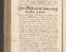 Zdjęcie nr 282 dla obiektu archiwalnego: Illustrissimo et Reverendissimo in Christo Patre Domino Domino Petro Tylicki Dei et Apostolice Sedis Gratia Episcopo Cracoviensis Duce Severiensis Acta actorum causarum sententiarum tam interloquutoriarum quam definitivarum decretorum obligationum, quietationum, recognitionum, constitutionum procuratorum etc. etc. coram Admodum Reverendo Domino Thoma Oborski I. V. Doctore Canonico Vicario in Spiritualibus et Officiali generali Cracoviensis in anno Domini Millesimo Sexcentessimo Decimoquarto Cuius Indictio duodecima Pontificus SS. D. N. D. Pauli Divina providentia Papae quinti Anno decimo foeliciter incipiunt