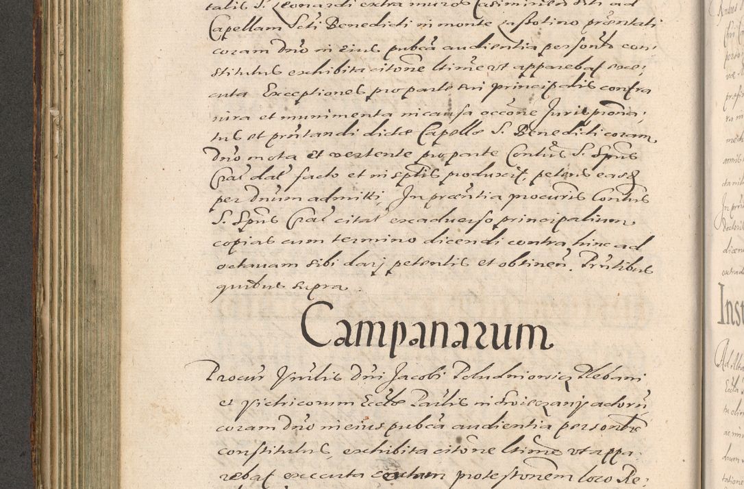 Zdjęcie nr 280 dla obiektu archiwalnego: Illustrissimo et Reverendissimo in Christo Patre Domino Domino Petro Tylicki Dei et Apostolice Sedis Gratia Episcopo Cracoviensis Duce Severiensis Acta actorum causarum sententiarum tam interloquutoriarum quam definitivarum decretorum obligationum, quietationum, recognitionum, constitutionum procuratorum etc. etc. coram Admodum Reverendo Domino Thoma Oborski I. V. Doctore Canonico Vicario in Spiritualibus et Officiali generali Cracoviensis in anno Domini Millesimo Sexcentessimo Decimoquarto Cuius Indictio duodecima Pontificus SS. D. N. D. Pauli Divina providentia Papae quinti Anno decimo foeliciter incipiunt