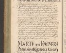 Zdjęcie nr 264 dla obiektu archiwalnego: Illustrissimo et Reverendissimo in Christo Patre Domino Domino Petro Tylicki Dei et Apostolice Sedis Gratia Episcopo Cracoviensis Duce Severiensis Acta actorum causarum sententiarum tam interloquutoriarum quam definitivarum decretorum obligationum, quietationum, recognitionum, constitutionum procuratorum etc. etc. coram Admodum Reverendo Domino Thoma Oborski I. V. Doctore Canonico Vicario in Spiritualibus et Officiali generali Cracoviensis in anno Domini Millesimo Sexcentessimo Decimoquarto Cuius Indictio duodecima Pontificus SS. D. N. D. Pauli Divina providentia Papae quinti Anno decimo foeliciter incipiunt