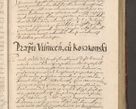 Zdjęcie nr 257 dla obiektu archiwalnego: Illustrissimo et Reverendissimo in Christo Patre Domino Domino Petro Tylicki Dei et Apostolice Sedis Gratia Episcopo Cracoviensis Duce Severiensis Acta actorum causarum sententiarum tam interloquutoriarum quam definitivarum decretorum obligationum, quietationum, recognitionum, constitutionum procuratorum etc. etc. coram Admodum Reverendo Domino Thoma Oborski I. V. Doctore Canonico Vicario in Spiritualibus et Officiali generali Cracoviensis in anno Domini Millesimo Sexcentessimo Decimoquarto Cuius Indictio duodecima Pontificus SS. D. N. D. Pauli Divina providentia Papae quinti Anno decimo foeliciter incipiunt