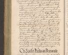 Zdjęcie nr 258 dla obiektu archiwalnego: Illustrissimo et Reverendissimo in Christo Patre Domino Domino Petro Tylicki Dei et Apostolice Sedis Gratia Episcopo Cracoviensis Duce Severiensis Acta actorum causarum sententiarum tam interloquutoriarum quam definitivarum decretorum obligationum, quietationum, recognitionum, constitutionum procuratorum etc. etc. coram Admodum Reverendo Domino Thoma Oborski I. V. Doctore Canonico Vicario in Spiritualibus et Officiali generali Cracoviensis in anno Domini Millesimo Sexcentessimo Decimoquarto Cuius Indictio duodecima Pontificus SS. D. N. D. Pauli Divina providentia Papae quinti Anno decimo foeliciter incipiunt