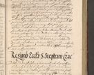 Zdjęcie nr 233 dla obiektu archiwalnego: Illustrissimo et Reverendissimo in Christo Patre Domino Domino Petro Tylicki Dei et Apostolice Sedis Gratia Episcopo Cracoviensis Duce Severiensis Acta actorum causarum sententiarum tam interloquutoriarum quam definitivarum decretorum obligationum, quietationum, recognitionum, constitutionum procuratorum etc. etc. coram Admodum Reverendo Domino Thoma Oborski I. V. Doctore Canonico Vicario in Spiritualibus et Officiali generali Cracoviensis in anno Domini Millesimo Sexcentessimo Decimoquarto Cuius Indictio duodecima Pontificus SS. D. N. D. Pauli Divina providentia Papae quinti Anno decimo foeliciter incipiunt