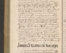 Zdjęcie nr 224 dla obiektu archiwalnego: Illustrissimo et Reverendissimo in Christo Patre Domino Domino Petro Tylicki Dei et Apostolice Sedis Gratia Episcopo Cracoviensis Duce Severiensis Acta actorum causarum sententiarum tam interloquutoriarum quam definitivarum decretorum obligationum, quietationum, recognitionum, constitutionum procuratorum etc. etc. coram Admodum Reverendo Domino Thoma Oborski I. V. Doctore Canonico Vicario in Spiritualibus et Officiali generali Cracoviensis in anno Domini Millesimo Sexcentessimo Decimoquarto Cuius Indictio duodecima Pontificus SS. D. N. D. Pauli Divina providentia Papae quinti Anno decimo foeliciter incipiunt