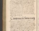 Zdjęcie nr 206 dla obiektu archiwalnego: Illustrissimo et Reverendissimo in Christo Patre Domino Domino Petro Tylicki Dei et Apostolice Sedis Gratia Episcopo Cracoviensis Duce Severiensis Acta actorum causarum sententiarum tam interloquutoriarum quam definitivarum decretorum obligationum, quietationum, recognitionum, constitutionum procuratorum etc. etc. coram Admodum Reverendo Domino Thoma Oborski I. V. Doctore Canonico Vicario in Spiritualibus et Officiali generali Cracoviensis in anno Domini Millesimo Sexcentessimo Decimoquarto Cuius Indictio duodecima Pontificus SS. D. N. D. Pauli Divina providentia Papae quinti Anno decimo foeliciter incipiunt
