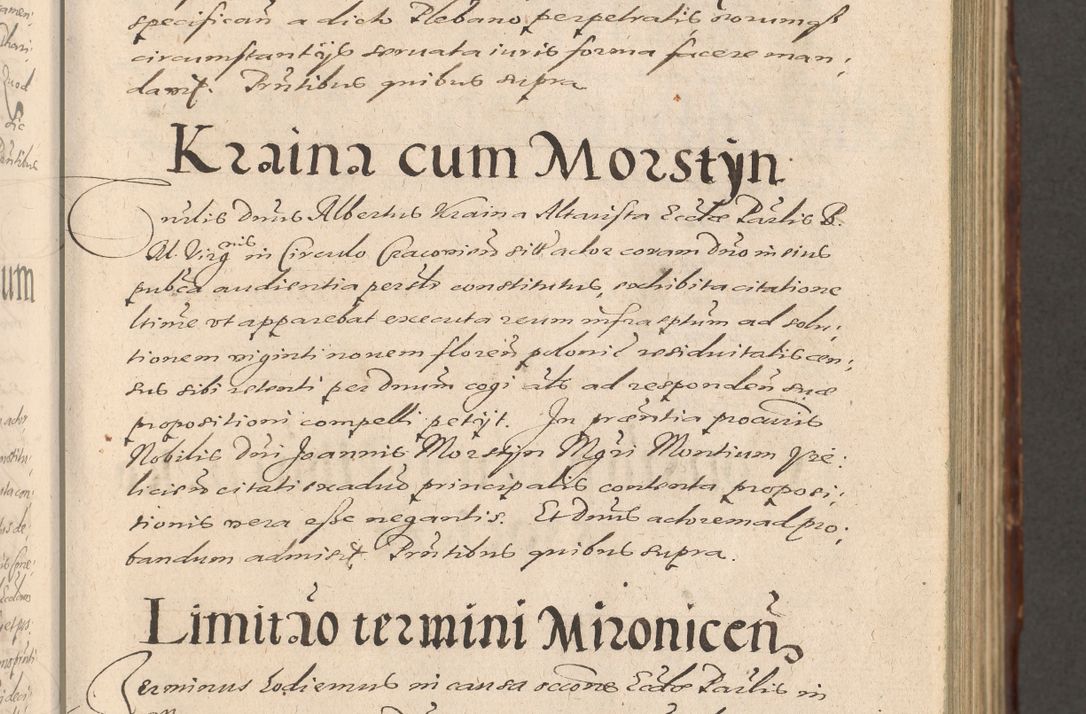 Zdjęcie nr 201 dla obiektu archiwalnego: Illustrissimo et Reverendissimo in Christo Patre Domino Domino Petro Tylicki Dei et Apostolice Sedis Gratia Episcopo Cracoviensis Duce Severiensis Acta actorum causarum sententiarum tam interloquutoriarum quam definitivarum decretorum obligationum, quietationum, recognitionum, constitutionum procuratorum etc. etc. coram Admodum Reverendo Domino Thoma Oborski I. V. Doctore Canonico Vicario in Spiritualibus et Officiali generali Cracoviensis in anno Domini Millesimo Sexcentessimo Decimoquarto Cuius Indictio duodecima Pontificus SS. D. N. D. Pauli Divina providentia Papae quinti Anno decimo foeliciter incipiunt
