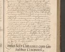 Zdjęcie nr 197 dla obiektu archiwalnego: Illustrissimo et Reverendissimo in Christo Patre Domino Domino Petro Tylicki Dei et Apostolice Sedis Gratia Episcopo Cracoviensis Duce Severiensis Acta actorum causarum sententiarum tam interloquutoriarum quam definitivarum decretorum obligationum, quietationum, recognitionum, constitutionum procuratorum etc. etc. coram Admodum Reverendo Domino Thoma Oborski I. V. Doctore Canonico Vicario in Spiritualibus et Officiali generali Cracoviensis in anno Domini Millesimo Sexcentessimo Decimoquarto Cuius Indictio duodecima Pontificus SS. D. N. D. Pauli Divina providentia Papae quinti Anno decimo foeliciter incipiunt