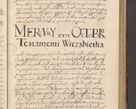 Zdjęcie nr 195 dla obiektu archiwalnego: Illustrissimo et Reverendissimo in Christo Patre Domino Domino Petro Tylicki Dei et Apostolice Sedis Gratia Episcopo Cracoviensis Duce Severiensis Acta actorum causarum sententiarum tam interloquutoriarum quam definitivarum decretorum obligationum, quietationum, recognitionum, constitutionum procuratorum etc. etc. coram Admodum Reverendo Domino Thoma Oborski I. V. Doctore Canonico Vicario in Spiritualibus et Officiali generali Cracoviensis in anno Domini Millesimo Sexcentessimo Decimoquarto Cuius Indictio duodecima Pontificus SS. D. N. D. Pauli Divina providentia Papae quinti Anno decimo foeliciter incipiunt