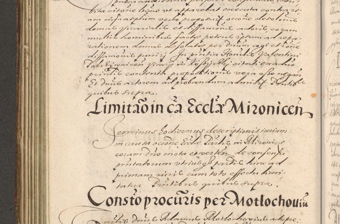 Zdjęcie nr 188 dla obiektu archiwalnego: Illustrissimo et Reverendissimo in Christo Patre Domino Domino Petro Tylicki Dei et Apostolice Sedis Gratia Episcopo Cracoviensis Duce Severiensis Acta actorum causarum sententiarum tam interloquutoriarum quam definitivarum decretorum obligationum, quietationum, recognitionum, constitutionum procuratorum etc. etc. coram Admodum Reverendo Domino Thoma Oborski I. V. Doctore Canonico Vicario in Spiritualibus et Officiali generali Cracoviensis in anno Domini Millesimo Sexcentessimo Decimoquarto Cuius Indictio duodecima Pontificus SS. D. N. D. Pauli Divina providentia Papae quinti Anno decimo foeliciter incipiunt