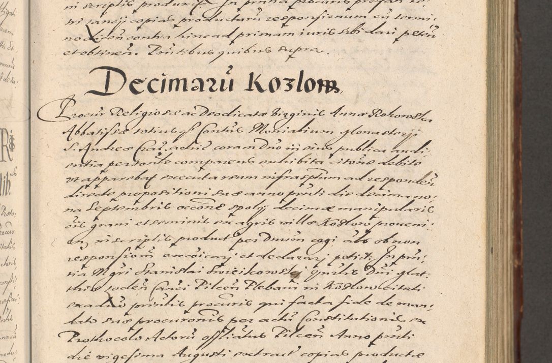 Zdjęcie nr 157 dla obiektu archiwalnego: Illustrissimo et Reverendissimo in Christo Patre Domino Domino Petro Tylicki Dei et Apostolice Sedis Gratia Episcopo Cracoviensis Duce Severiensis Acta actorum causarum sententiarum tam interloquutoriarum quam definitivarum decretorum obligationum, quietationum, recognitionum, constitutionum procuratorum etc. etc. coram Admodum Reverendo Domino Thoma Oborski I. V. Doctore Canonico Vicario in Spiritualibus et Officiali generali Cracoviensis in anno Domini Millesimo Sexcentessimo Decimoquarto Cuius Indictio duodecima Pontificus SS. D. N. D. Pauli Divina providentia Papae quinti Anno decimo foeliciter incipiunt