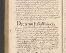 Zdjęcie nr 152 dla obiektu archiwalnego: Illustrissimo et Reverendissimo in Christo Patre Domino Domino Petro Tylicki Dei et Apostolice Sedis Gratia Episcopo Cracoviensis Duce Severiensis Acta actorum causarum sententiarum tam interloquutoriarum quam definitivarum decretorum obligationum, quietationum, recognitionum, constitutionum procuratorum etc. etc. coram Admodum Reverendo Domino Thoma Oborski I. V. Doctore Canonico Vicario in Spiritualibus et Officiali generali Cracoviensis in anno Domini Millesimo Sexcentessimo Decimoquarto Cuius Indictio duodecima Pontificus SS. D. N. D. Pauli Divina providentia Papae quinti Anno decimo foeliciter incipiunt