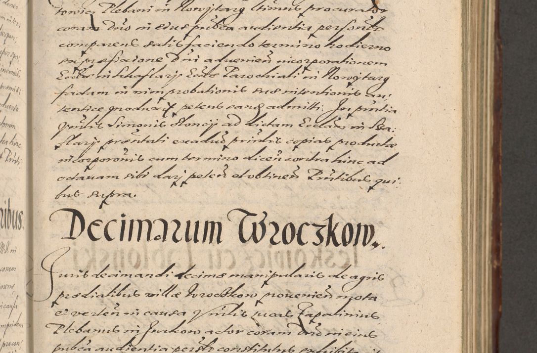 Zdjęcie nr 141 dla obiektu archiwalnego: Illustrissimo et Reverendissimo in Christo Patre Domino Domino Petro Tylicki Dei et Apostolice Sedis Gratia Episcopo Cracoviensis Duce Severiensis Acta actorum causarum sententiarum tam interloquutoriarum quam definitivarum decretorum obligationum, quietationum, recognitionum, constitutionum procuratorum etc. etc. coram Admodum Reverendo Domino Thoma Oborski I. V. Doctore Canonico Vicario in Spiritualibus et Officiali generali Cracoviensis in anno Domini Millesimo Sexcentessimo Decimoquarto Cuius Indictio duodecima Pontificus SS. D. N. D. Pauli Divina providentia Papae quinti Anno decimo foeliciter incipiunt