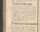 Zdjęcie nr 138 dla obiektu archiwalnego: Illustrissimo et Reverendissimo in Christo Patre Domino Domino Petro Tylicki Dei et Apostolice Sedis Gratia Episcopo Cracoviensis Duce Severiensis Acta actorum causarum sententiarum tam interloquutoriarum quam definitivarum decretorum obligationum, quietationum, recognitionum, constitutionum procuratorum etc. etc. coram Admodum Reverendo Domino Thoma Oborski I. V. Doctore Canonico Vicario in Spiritualibus et Officiali generali Cracoviensis in anno Domini Millesimo Sexcentessimo Decimoquarto Cuius Indictio duodecima Pontificus SS. D. N. D. Pauli Divina providentia Papae quinti Anno decimo foeliciter incipiunt
