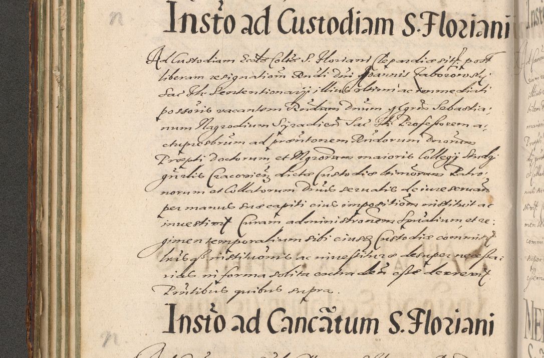 Zdjęcie nr 134 dla obiektu archiwalnego: Illustrissimo et Reverendissimo in Christo Patre Domino Domino Petro Tylicki Dei et Apostolice Sedis Gratia Episcopo Cracoviensis Duce Severiensis Acta actorum causarum sententiarum tam interloquutoriarum quam definitivarum decretorum obligationum, quietationum, recognitionum, constitutionum procuratorum etc. etc. coram Admodum Reverendo Domino Thoma Oborski I. V. Doctore Canonico Vicario in Spiritualibus et Officiali generali Cracoviensis in anno Domini Millesimo Sexcentessimo Decimoquarto Cuius Indictio duodecima Pontificus SS. D. N. D. Pauli Divina providentia Papae quinti Anno decimo foeliciter incipiunt