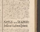 Zdjęcie nr 133 dla obiektu archiwalnego: Illustrissimo et Reverendissimo in Christo Patre Domino Domino Petro Tylicki Dei et Apostolice Sedis Gratia Episcopo Cracoviensis Duce Severiensis Acta actorum causarum sententiarum tam interloquutoriarum quam definitivarum decretorum obligationum, quietationum, recognitionum, constitutionum procuratorum etc. etc. coram Admodum Reverendo Domino Thoma Oborski I. V. Doctore Canonico Vicario in Spiritualibus et Officiali generali Cracoviensis in anno Domini Millesimo Sexcentessimo Decimoquarto Cuius Indictio duodecima Pontificus SS. D. N. D. Pauli Divina providentia Papae quinti Anno decimo foeliciter incipiunt