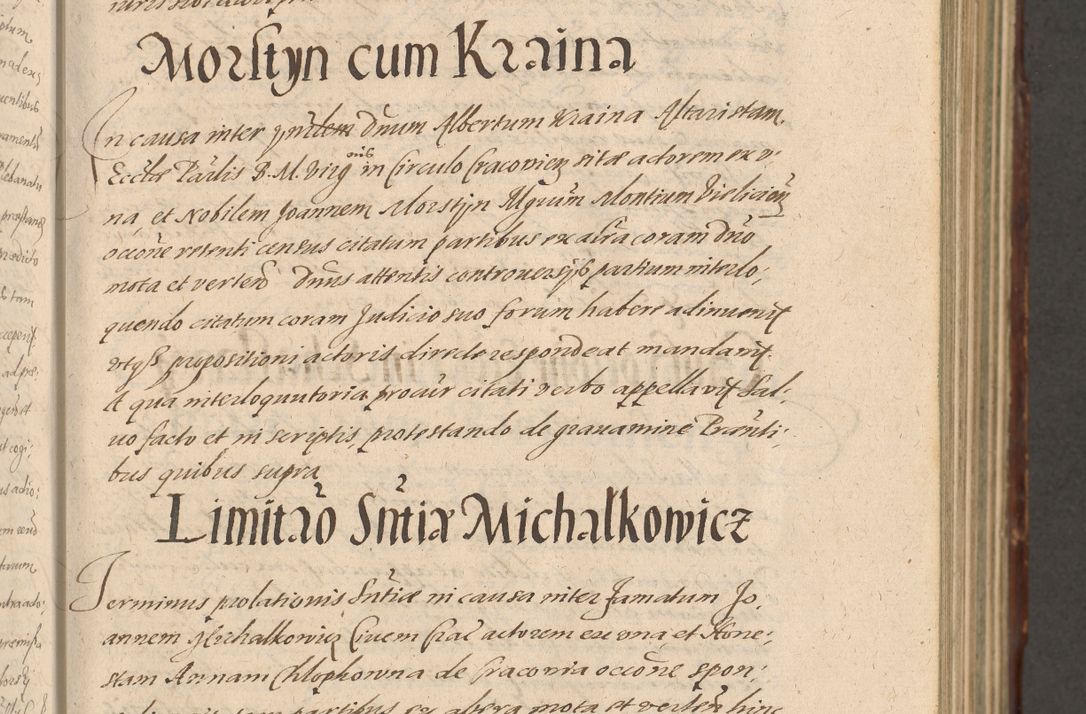 Zdjęcie nr 125 dla obiektu archiwalnego: Illustrissimo et Reverendissimo in Christo Patre Domino Domino Petro Tylicki Dei et Apostolice Sedis Gratia Episcopo Cracoviensis Duce Severiensis Acta actorum causarum sententiarum tam interloquutoriarum quam definitivarum decretorum obligationum, quietationum, recognitionum, constitutionum procuratorum etc. etc. coram Admodum Reverendo Domino Thoma Oborski I. V. Doctore Canonico Vicario in Spiritualibus et Officiali generali Cracoviensis in anno Domini Millesimo Sexcentessimo Decimoquarto Cuius Indictio duodecima Pontificus SS. D. N. D. Pauli Divina providentia Papae quinti Anno decimo foeliciter incipiunt