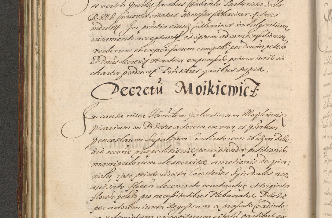 Zdjęcie nr 118 dla obiektu archiwalnego: Illustrissimo et Reverendissimo in Christo Patre Domino Domino Petro Tylicki Dei et Apostolice Sedis Gratia Episcopo Cracoviensis Duce Severiensis Acta actorum causarum sententiarum tam interloquutoriarum quam definitivarum decretorum obligationum, quietationum, recognitionum, constitutionum procuratorum etc. etc. coram Admodum Reverendo Domino Thoma Oborski I. V. Doctore Canonico Vicario in Spiritualibus et Officiali generali Cracoviensis in anno Domini Millesimo Sexcentessimo Decimoquarto Cuius Indictio duodecima Pontificus SS. D. N. D. Pauli Divina providentia Papae quinti Anno decimo foeliciter incipiunt
