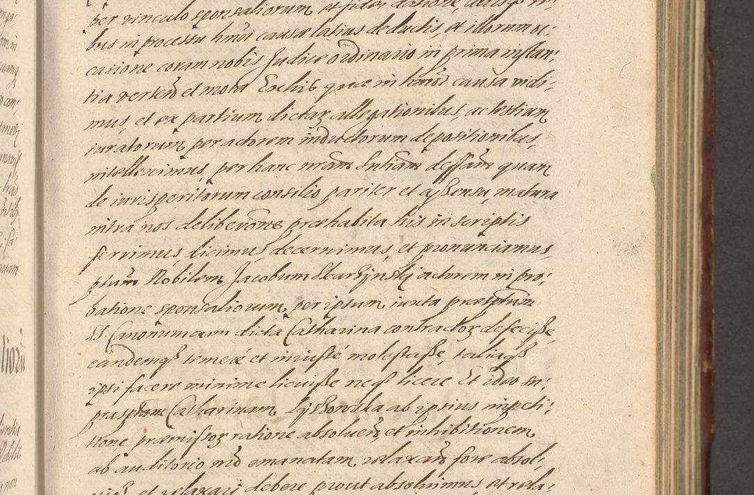 Zdjęcie nr 113 dla obiektu archiwalnego: Illustrissimo et Reverendissimo in Christo Patre Domino Domino Petro Tylicki Dei et Apostolice Sedis Gratia Episcopo Cracoviensis Duce Severiensis Acta actorum causarum sententiarum tam interloquutoriarum quam definitivarum decretorum obligationum, quietationum, recognitionum, constitutionum procuratorum etc. etc. coram Admodum Reverendo Domino Thoma Oborski I. V. Doctore Canonico Vicario in Spiritualibus et Officiali generali Cracoviensis in anno Domini Millesimo Sexcentessimo Decimoquarto Cuius Indictio duodecima Pontificus SS. D. N. D. Pauli Divina providentia Papae quinti Anno decimo foeliciter incipiunt