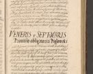 Zdjęcie nr 111 dla obiektu archiwalnego: Illustrissimo et Reverendissimo in Christo Patre Domino Domino Petro Tylicki Dei et Apostolice Sedis Gratia Episcopo Cracoviensis Duce Severiensis Acta actorum causarum sententiarum tam interloquutoriarum quam definitivarum decretorum obligationum, quietationum, recognitionum, constitutionum procuratorum etc. etc. coram Admodum Reverendo Domino Thoma Oborski I. V. Doctore Canonico Vicario in Spiritualibus et Officiali generali Cracoviensis in anno Domini Millesimo Sexcentessimo Decimoquarto Cuius Indictio duodecima Pontificus SS. D. N. D. Pauli Divina providentia Papae quinti Anno decimo foeliciter incipiunt